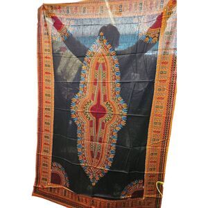 African Dashiki Print Fabric Wrap